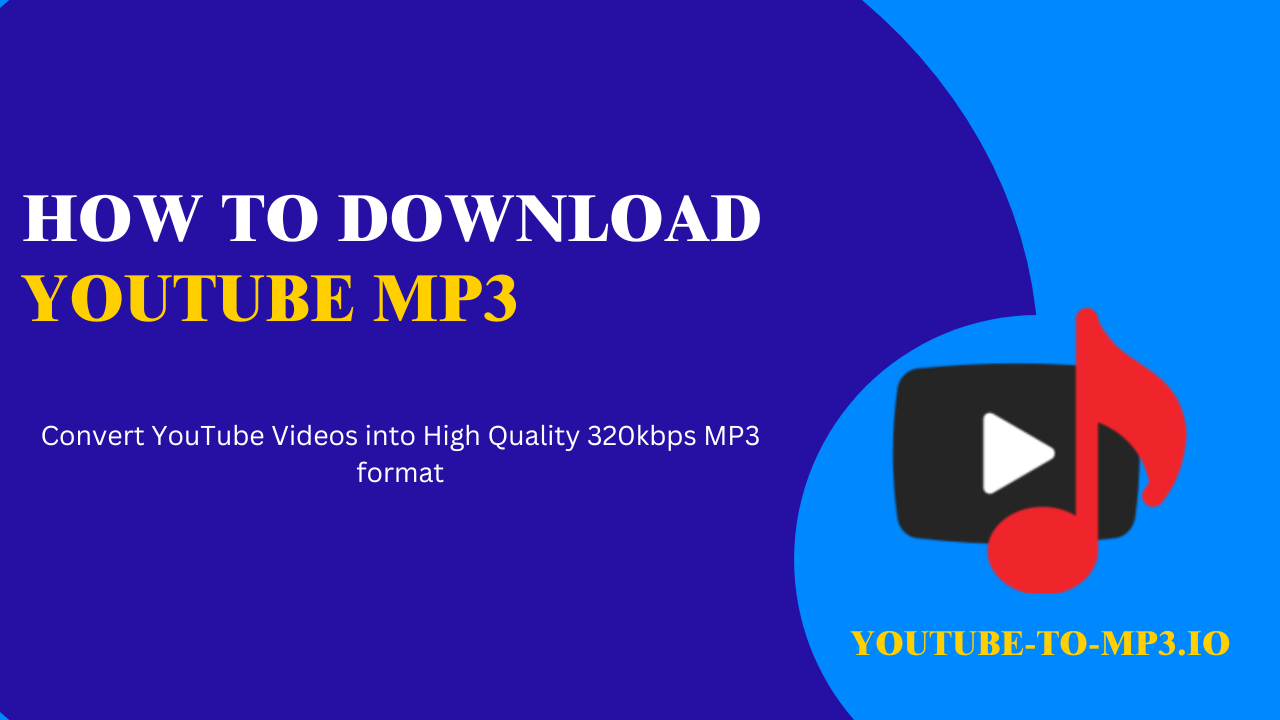 Easy convert youtube video to mp3 format